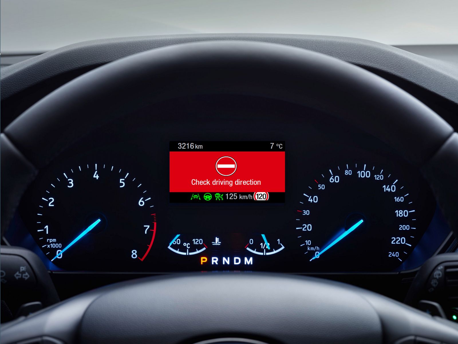 Sulla nuova Focus c'è Wrong Way Alert